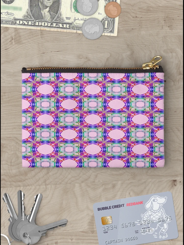 Thumbnail 3 of 4, Zipper Pouch, Smoke Design designed and sold by Rachael Atkins.