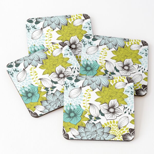 Item preview, Floral Seamless Background designed and sold by PavelVectors.