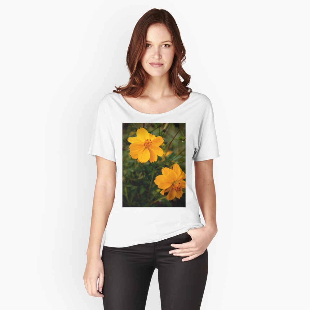 Golden Coreopsis Relaxed Fit T-Shirt
