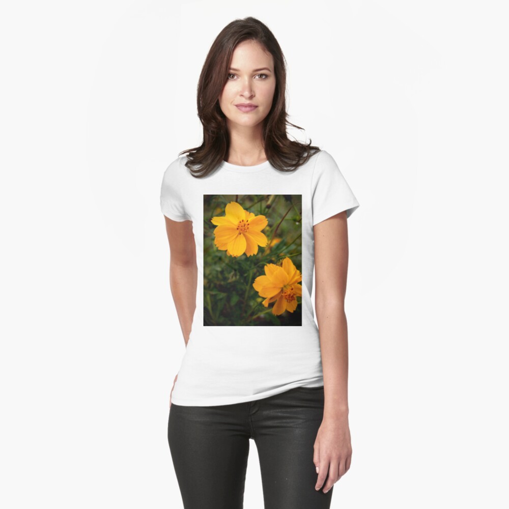 Golden Coreopsis Fitted T-Shirt