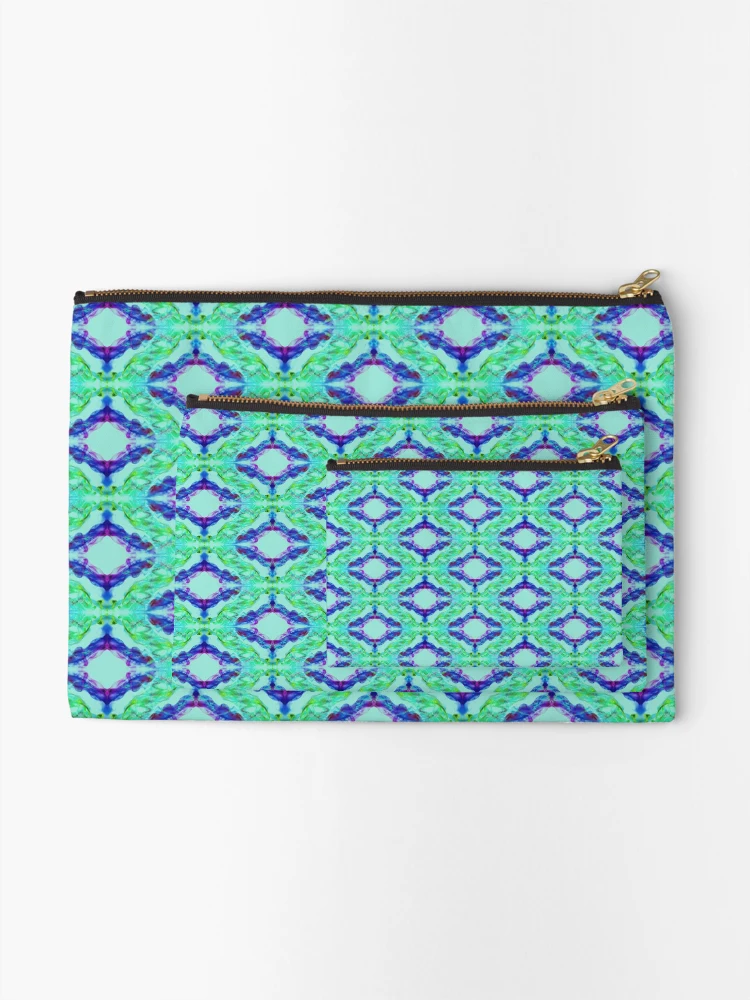 Thumbnail 2 of 4, Zipper Pouch, Smoke Design designed and sold by Rachael Atkins.