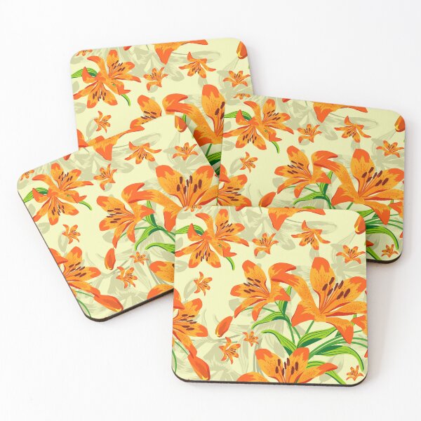 Item preview, Floral Seamless Background designed and sold by PavelVectors.