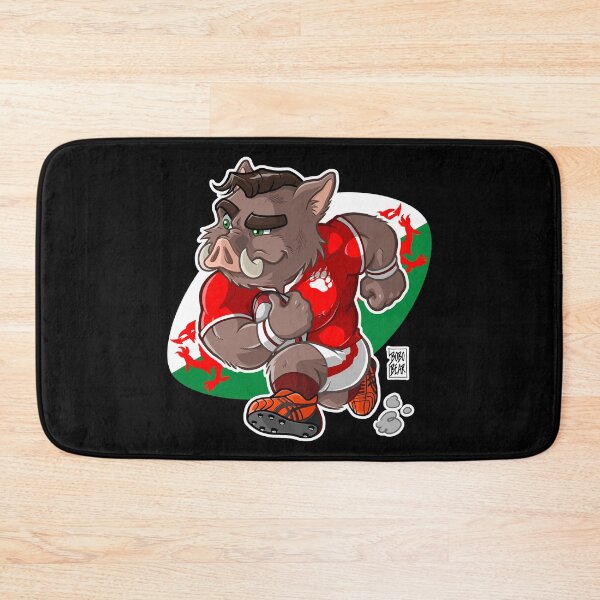 Item preview, RUGBY BOAR (WALES) - BEARZOO SERIES designed and sold by bobobear.