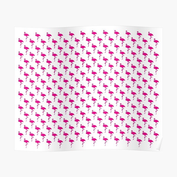 Flamingo pink Poster