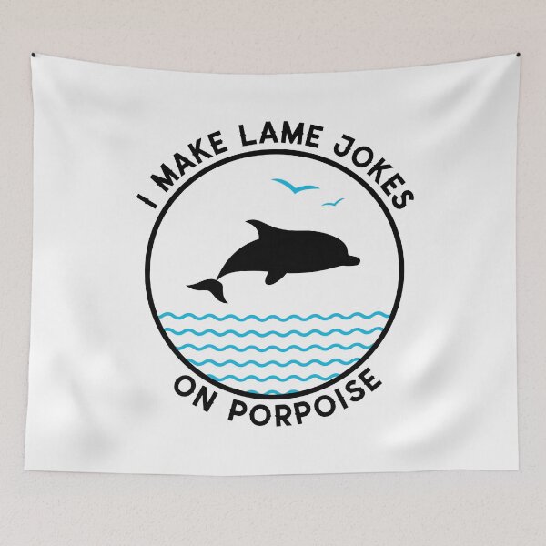 Item preview, I Make Lame Jokes On Purpose Again, Marine Biology designed and sold by OldCamp.