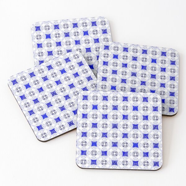 Item preview, Byzantium blue and white designed and sold by Amalus-files.