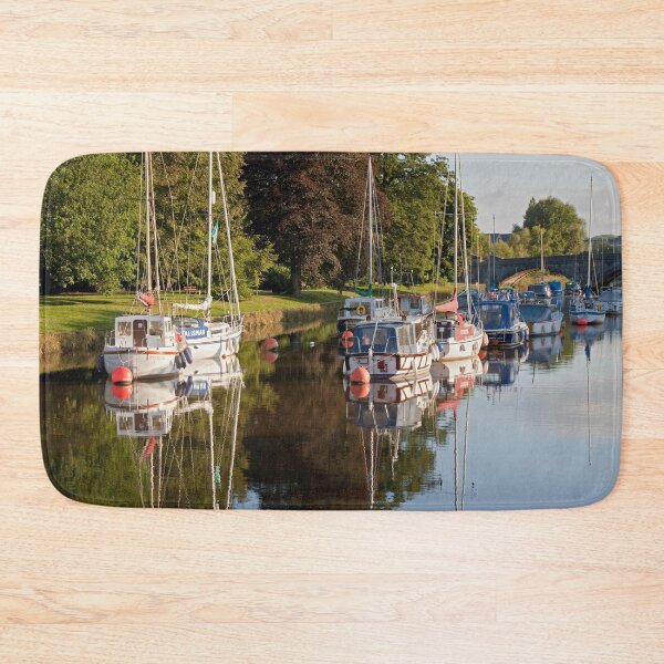 Item preview, River Dart with Moored Yachts designed and sold by Kezzles.