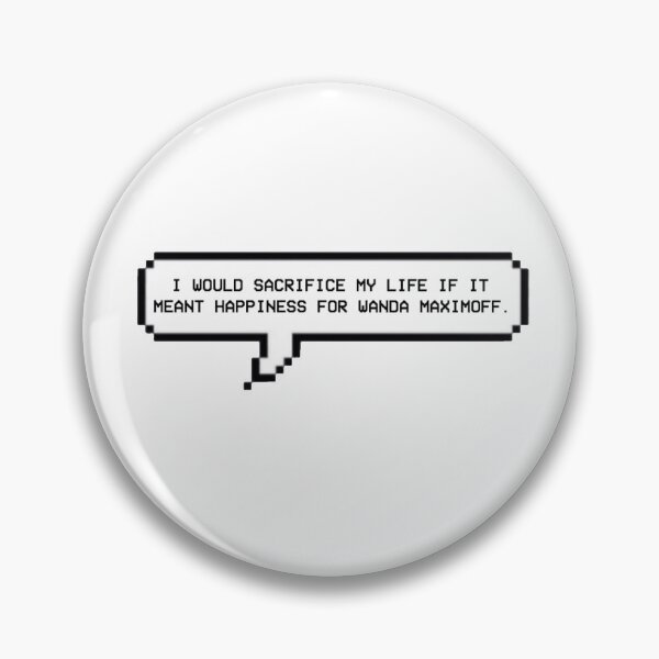 Item preview, sacrifice my life for wandas happiness designed and sold by marvelousbiblio.