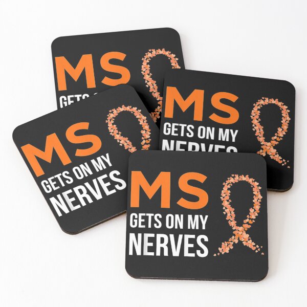 Item preview, Multiple sclerosis gets on my nerves designed and sold by gatelymorto.