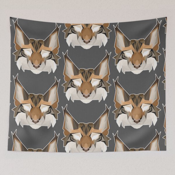 Item preview, Lynx Geometric designed and sold by CreatureCreations.