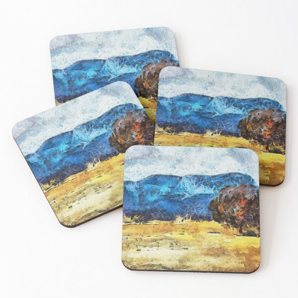 Item preview, Stocksom Blue_Hills designed and sold by Stocksom  Art Prints.