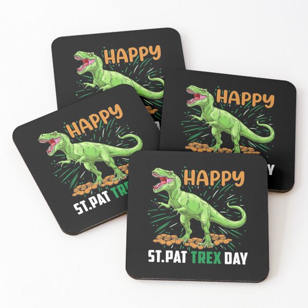 Item preview, HAPPY ST. PAT TREX DAY - Dinosaur St. Patrick’s Day designed and sold by K-icon.