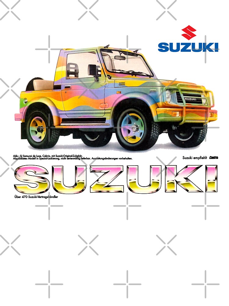 SUZUKI SJ 410 / JIMNY / SAMURAI ADVERT Baby One-Piece for Sale by