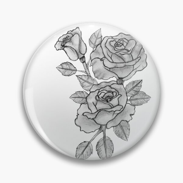Item preview, Black and white roses designed and sold by MariiaCreation.