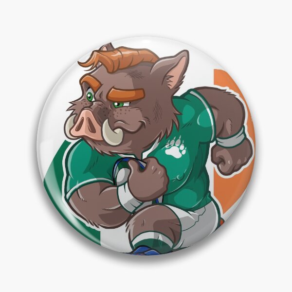 Item preview, RUGBY BOAR (IRELAND) - BEARZOO SERIES designed and sold by bobobear.