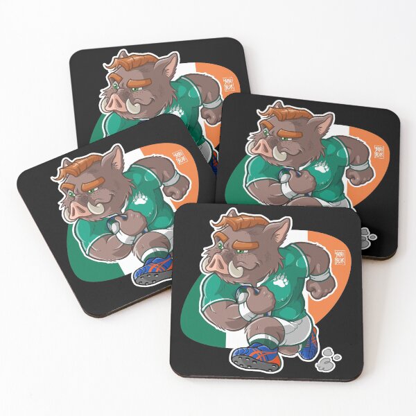 Item preview, RUGBY BOAR (IRELAND) - BEARZOO SERIES designed and sold by bobobear.