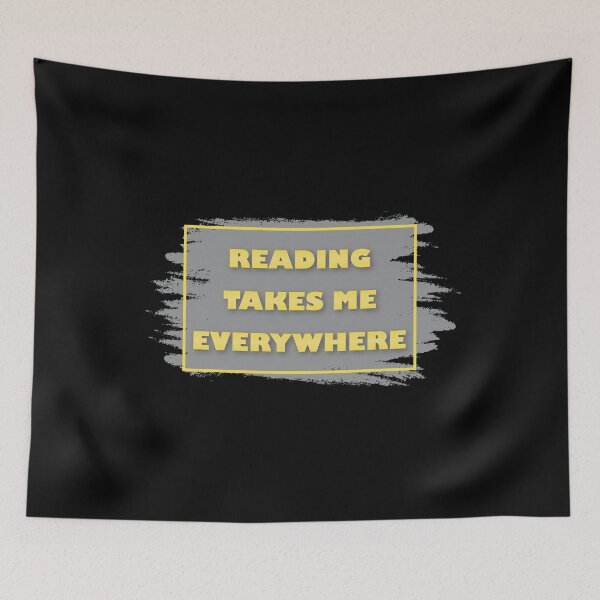 Item preview, Reading Takes Me Everywhere  designed and sold by VikiQuick.