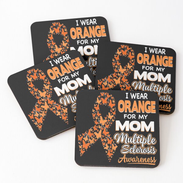 Item preview, I Wear Orange For my Mom Multiple Sclerosis designed and sold by gatelymorto.