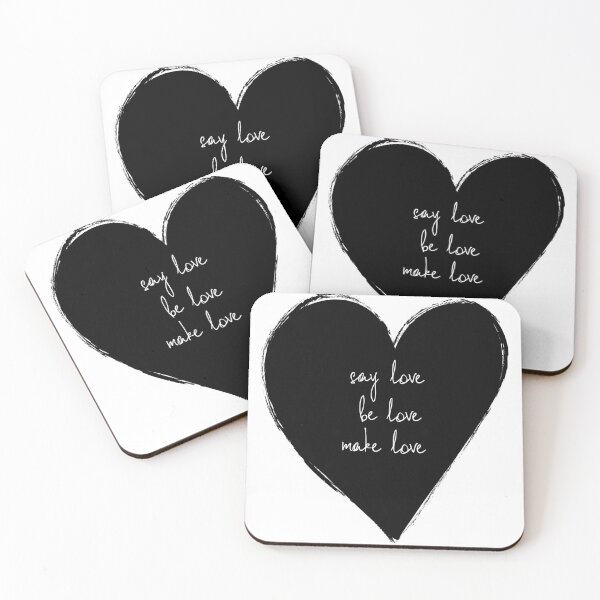 Item preview, Inspirational Quote Make Love designed and sold by OffTheWallPrint.