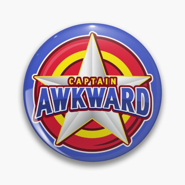 Item preview, captain awkward funny slogan meme  designed and sold by cathelkav.