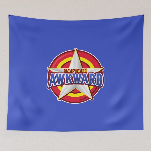 Item preview, captain awkward funny slogan meme  designed and sold by cathelkav.