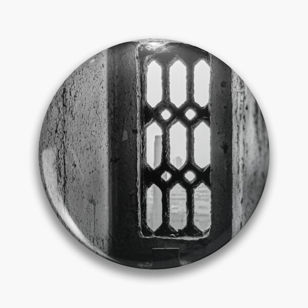 Item preview, Black and white photo of an old window in London with a Thames river view  designed and sold by Diana van Neck.