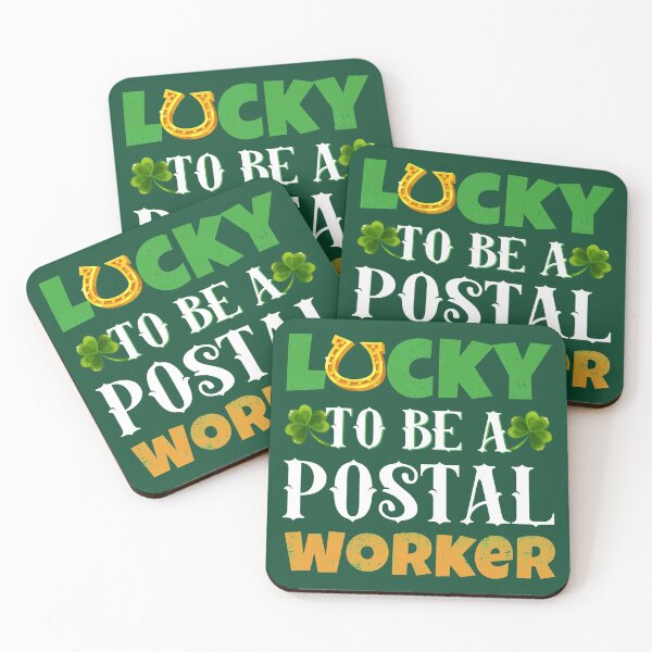 Item preview, Lucky to be a Postal Worker - St. Patrick's Day designed and sold by K-icon.