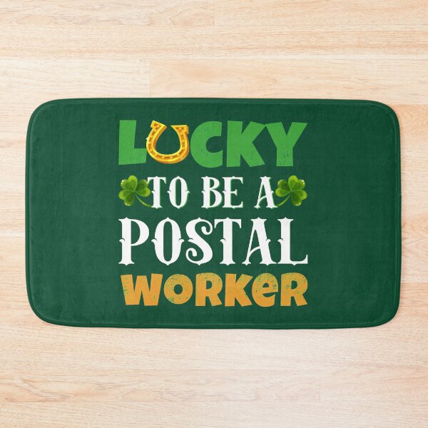 Item preview, Lucky to be a Postal Worker - St. Patrick's Day designed and sold by K-icon.