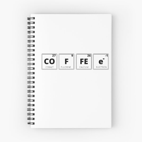 Item preview, Coffee periodic table of elements funny design designed and sold by ScienceCentre.