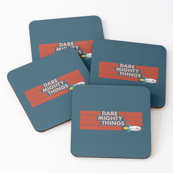 Item preview, Dare Mighty Things Big Red Stripes Edition designed and sold by XavierWendling.