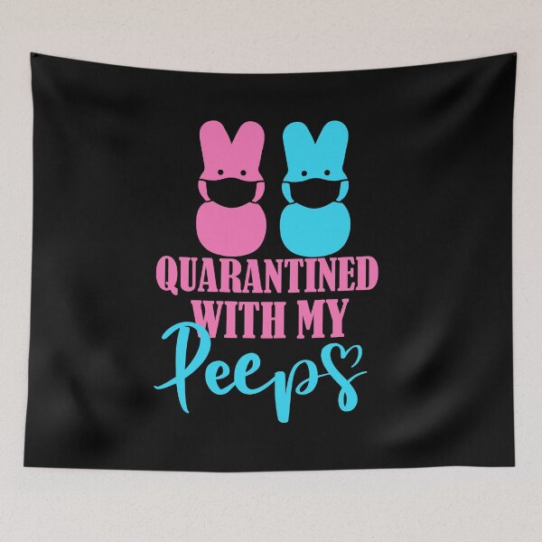Item preview, quarantined with my peeps designed and sold by 0umStore.