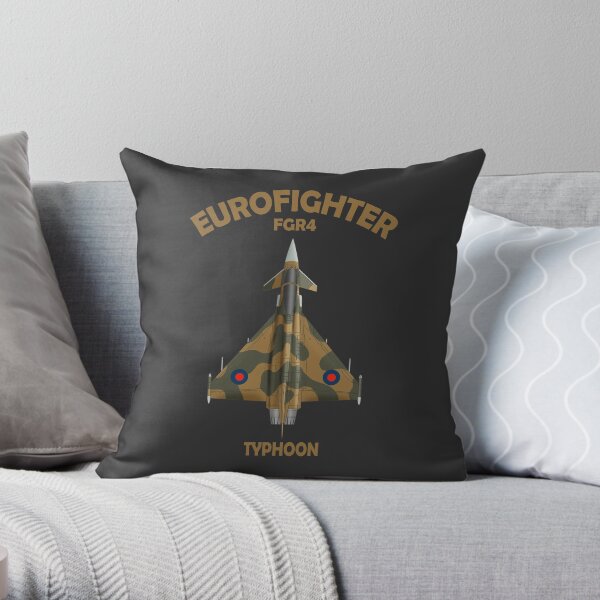 Eurofighter Typhoon Throw Pillow