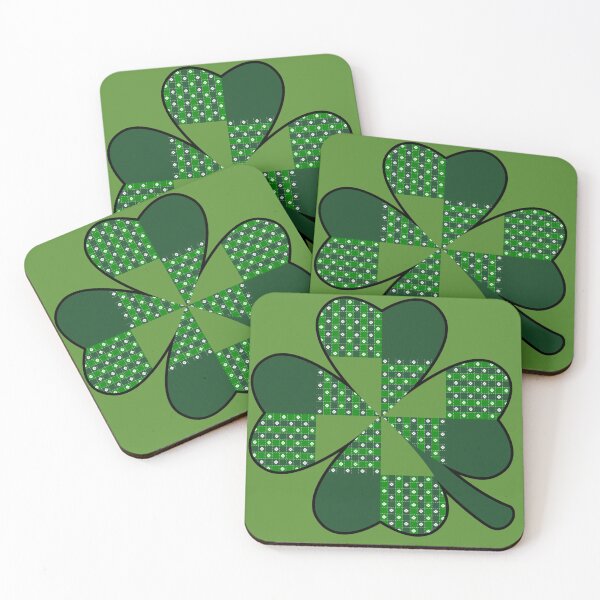 Item preview, Clover Leaf Plaid designed and sold by Rosinda.