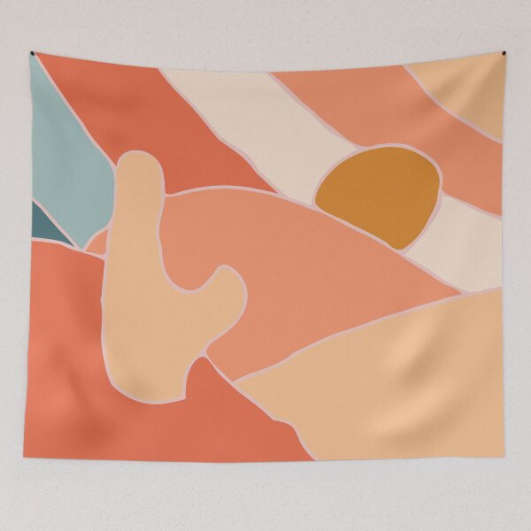 Item preview, Retro Mountain Hills designed and sold by technicolorable_art.