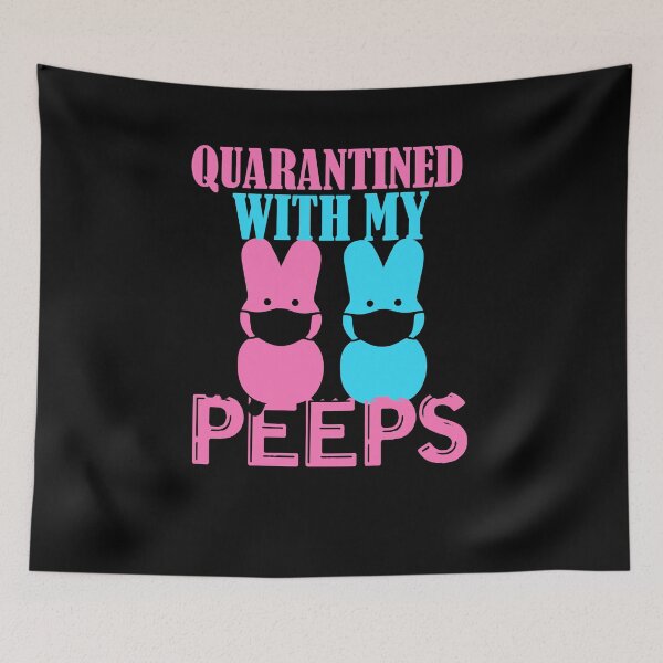 Item preview, quarantined with my peeps designed and sold by 0umStore.