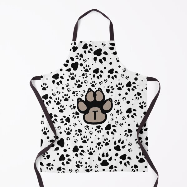Item preview, Dogs paws tracks alphabet - letter T designed and sold by MadandMean.