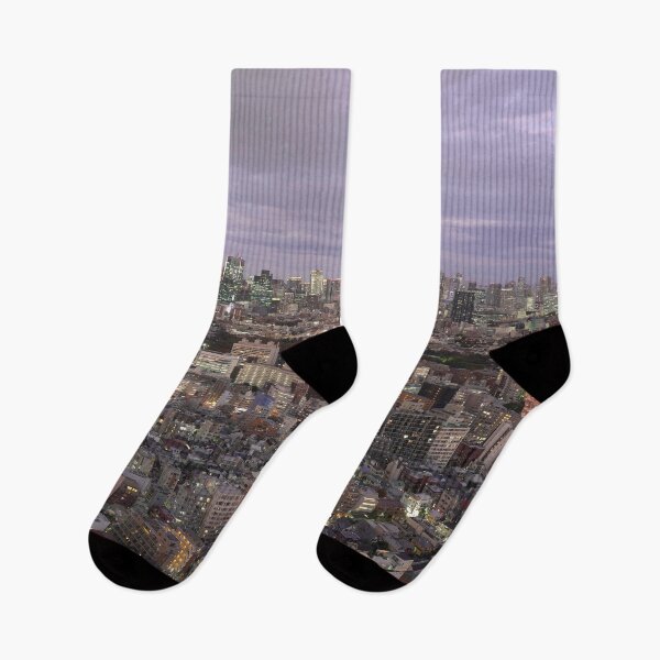 Item preview, Tokyo skyline in the evening, modern art, wall art, print, personalised gifts, custom printed gifts designed and sold by CameraDesign.