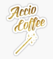 Accio Coffee Sticker