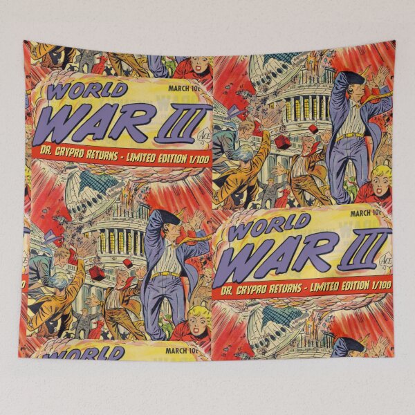 Item preview, World war 3. Vintage comic. designed and sold by angelisart.