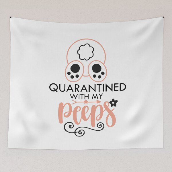 Item preview, quarantined with my peeps designed and sold by 0umStore.