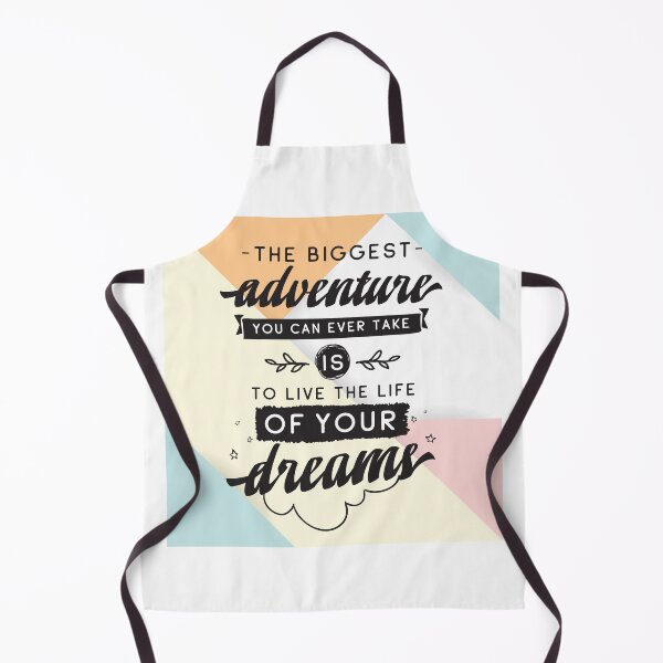 Item preview, Inspirational Quote Live the Adventure of Your Dreams designed and sold by OffTheWallPrint.