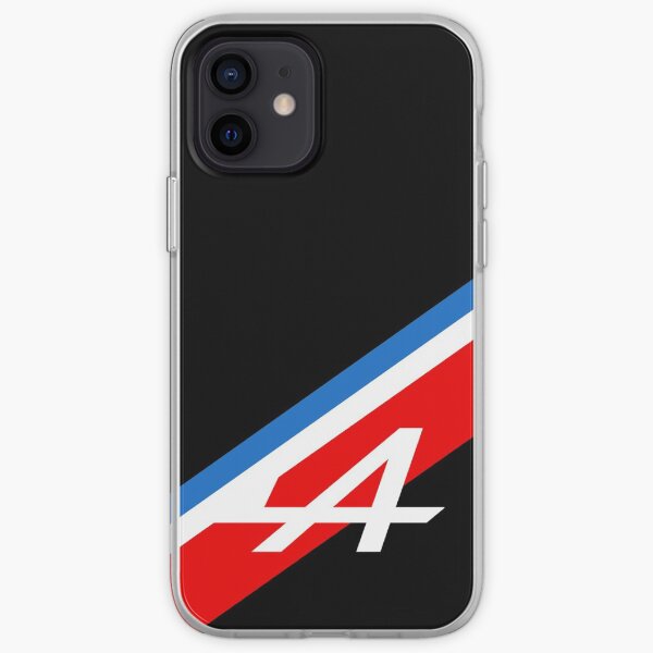 Alpine Tricolore (Noir) - F1 2021 Coque souple iPhone