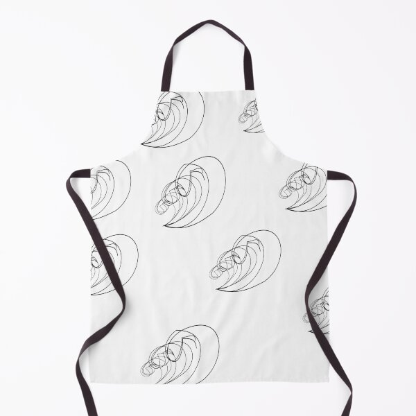 Item preview, Minimalistic Vintage Japanese wind clouds collection black and white abstract piece designed and sold by Deegital18.