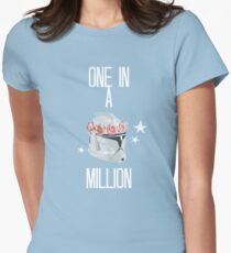 "one in a million" tcw Women's Fitted T-Shirt