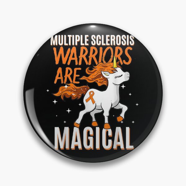 Item preview, Multiple Sclerosis Warriors Magical Unicorn Orange designed and sold by gatelymorto.