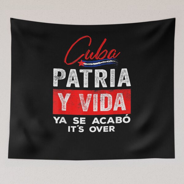 Item preview, Patria Y Vida Viva Cuba Libre Cuban Revolution  designed and sold by charissamo77.