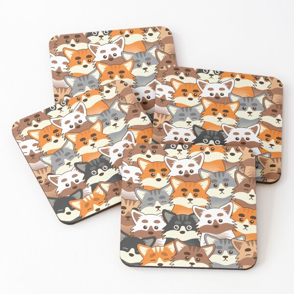 Item preview, Fox pattern design designed and sold by Dee Jarvis.