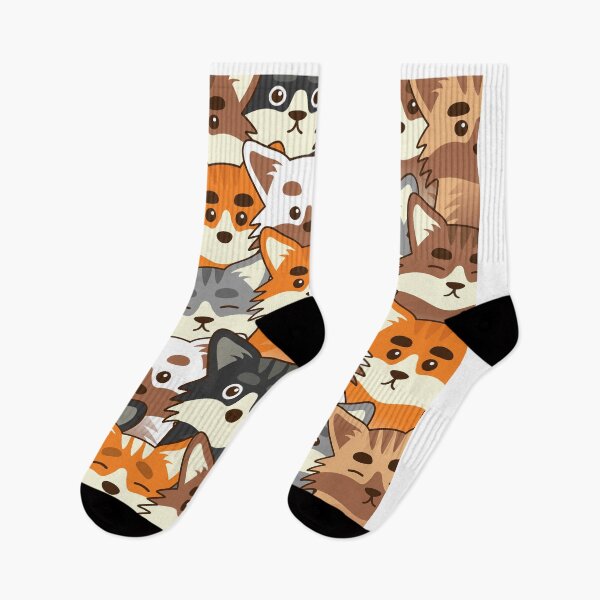 Item preview, Fox pattern design designed and sold by Dee Jarvis.