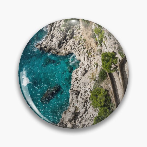 Artikelvorschau, Langer und verdrehter Weg zum Ufer - Azurblaue Magie von Capri entworfen und verkauft von Georgia Mizuleva.