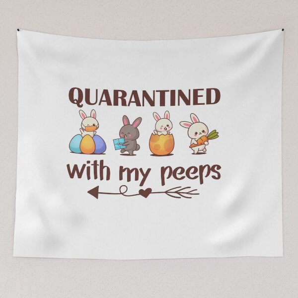 Item preview, quarantined with my peeps designed and sold by 0umStore.
